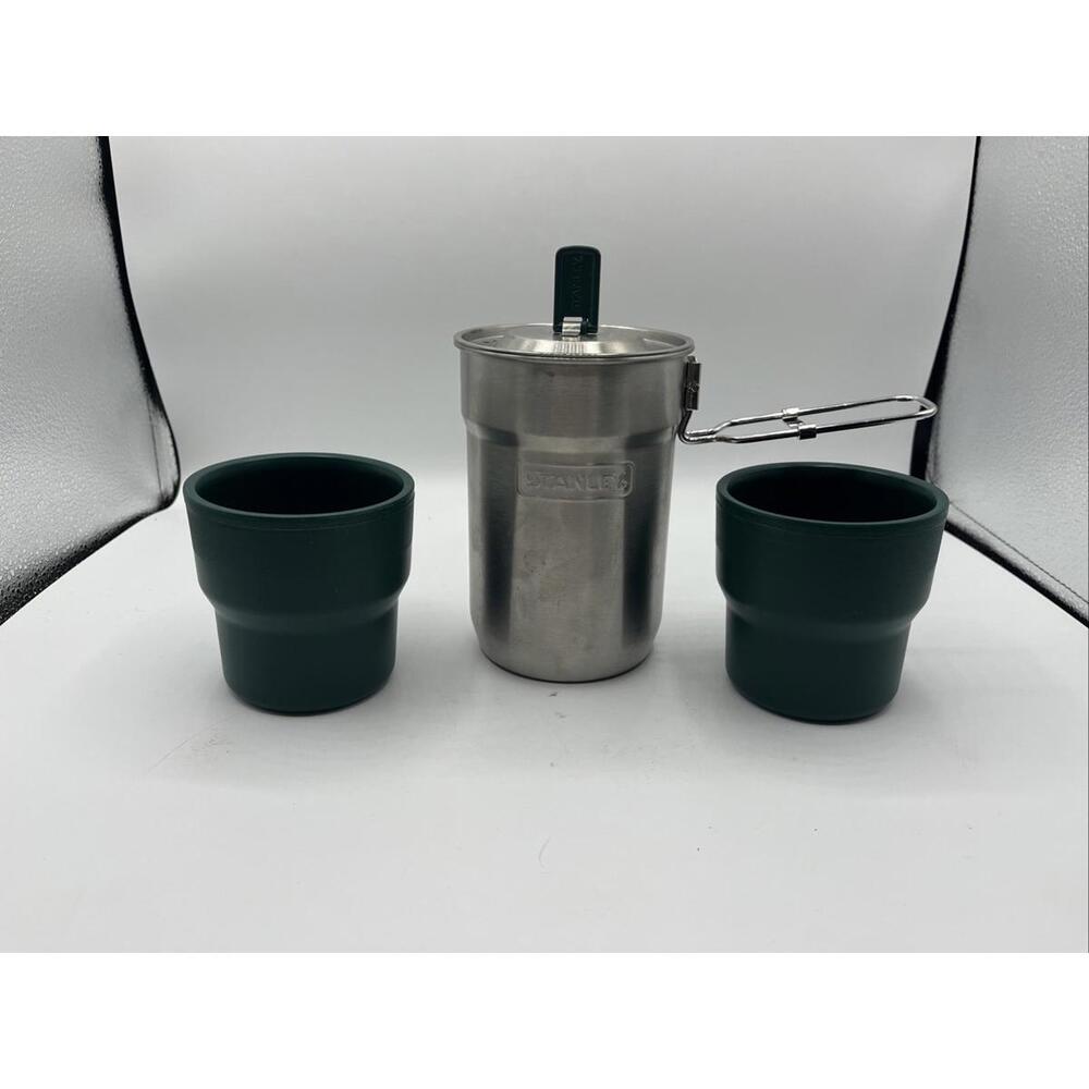 Stanley The Nesting Two Cup Cookset. Stainless Steel Pot. 24 oz.